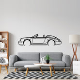 911 Speedster model 964 Detailed Silhouette Metal Wall Art